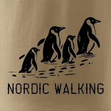 Nordic walking tučňáci - vintage