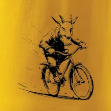 Drsný kozel na kole