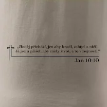 Citáty z bible - Jan 10:10