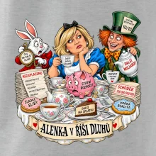 Alenka v říši dluhů čajový dýchánek státního rozpočtu