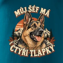 Můj šéf má čtyři tlapky - německý ovčák