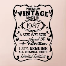 Vintage Etiketa - 1987