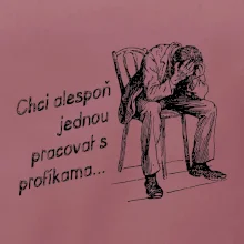 Chci alespoň jednou pracovat s profíkama