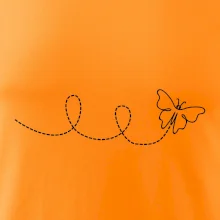 Dráha letu motýla - smyčka