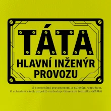 Táta hlavní inženýr provozu