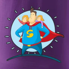 Táta superman - holka a holka