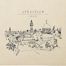Kreslený Jeruzalém