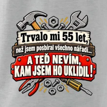 Trvalo mi  55 let, než jsem posbíral všechno nářadí