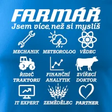 Symboly farmář - Traktorista a partner