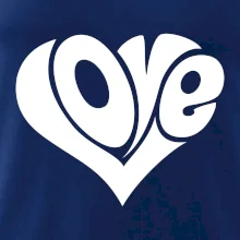 Love nápis jednoduchý