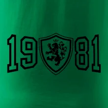 Narozeninový motiv - znak - 1981 Narozeninový motiv - znak - 1981