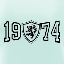 Narozeninový motiv - znak - 1974