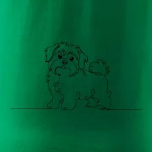 Havanský psík linka jedním tahem