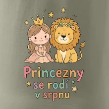 Dětský obrázek - princezny se rodí v srpnu