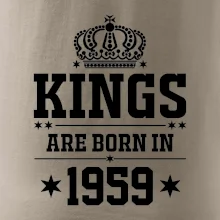 Kings are born in 1959
