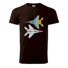 Mig 29 Fulcrum ze spoda a ze zhora