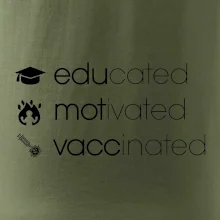 Educated motivated vaccinated
