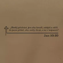 Citáty z bible - Jan 10:10