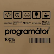 Čárový kód - programátor