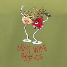Best wine friends dancing (Pecka design)