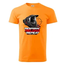 Paintballová maska respawn reload repeat
