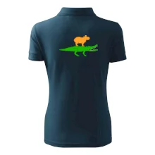 Kapybara na krokodýlovi (Moňas)