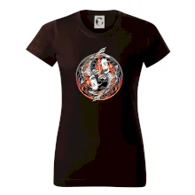 Yin & Yang Koi kapr - oranžový