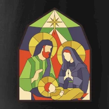 Vitráž - jesličky