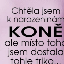 Chtěla jsem dostat k narozeninám koně