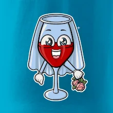 Červené víno pro nevěstu