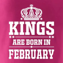 Kings are born in February
