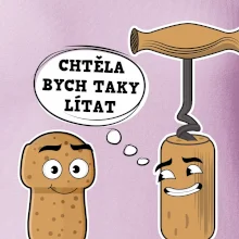 Zátka - chtěla bych taky lítat