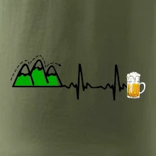 EKG z hor na pivo