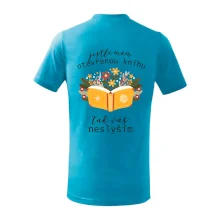 Jestli mám otevřenou knihu, tak vás neslyším