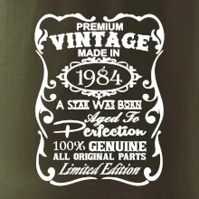 Vintage Etiketa - 1984