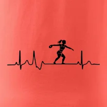 EKG hod diskem