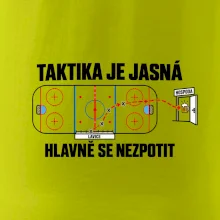 Hokejová taktika hlavně se nezpotit