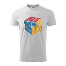 Rubikova kostka kreslená