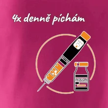 4x denně píchám Insulin