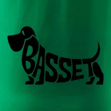 Basset nápis v těle