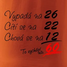 Vypadá, cítí se, chová se - 60 let