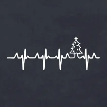 EKG Vánoční stromek EKG Vánoční stromek