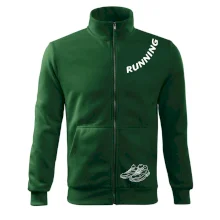 Running nápis šikmo