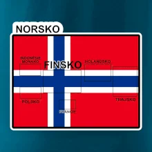 Norsko vlajka další státy
