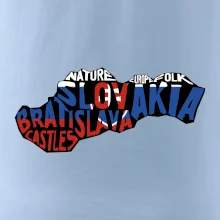 Mapy - názvy měst - Slovensko