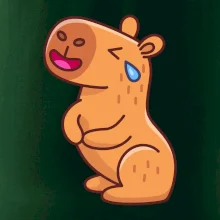 Smutná kapybara Smutná kapybara