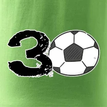 Fotbal kulaté narozeniny 30