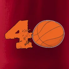 Basketball kulaté narozeniny 40