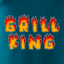 Grill King ohnivý nápis