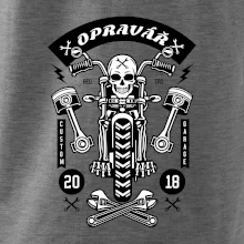 Lebka motorkář opravář